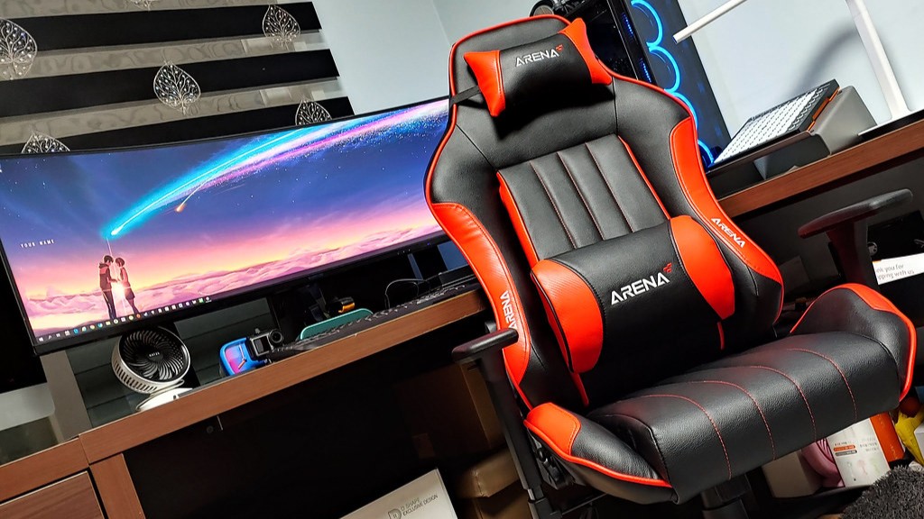 How to set up x rocker gaming chair to tv?